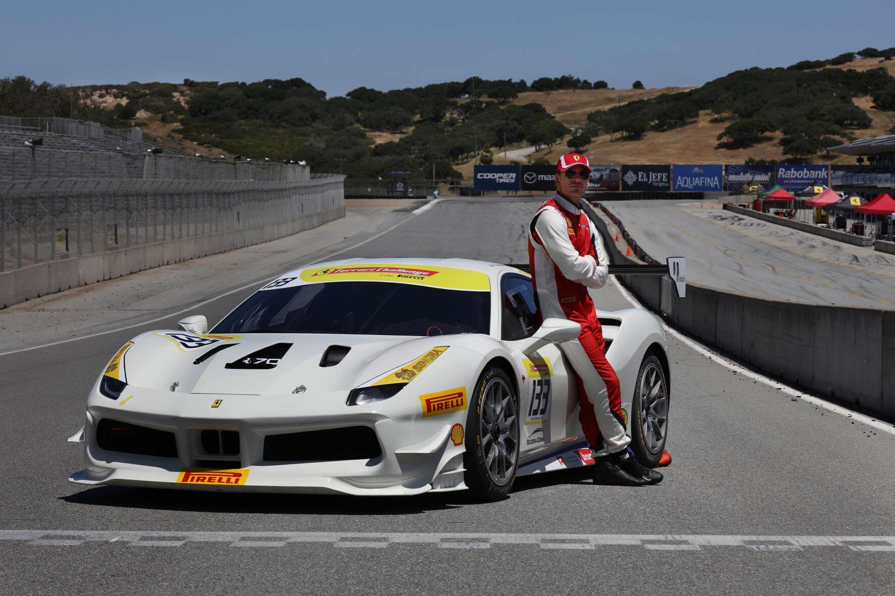 Fassbender in the Ferrari fast lane