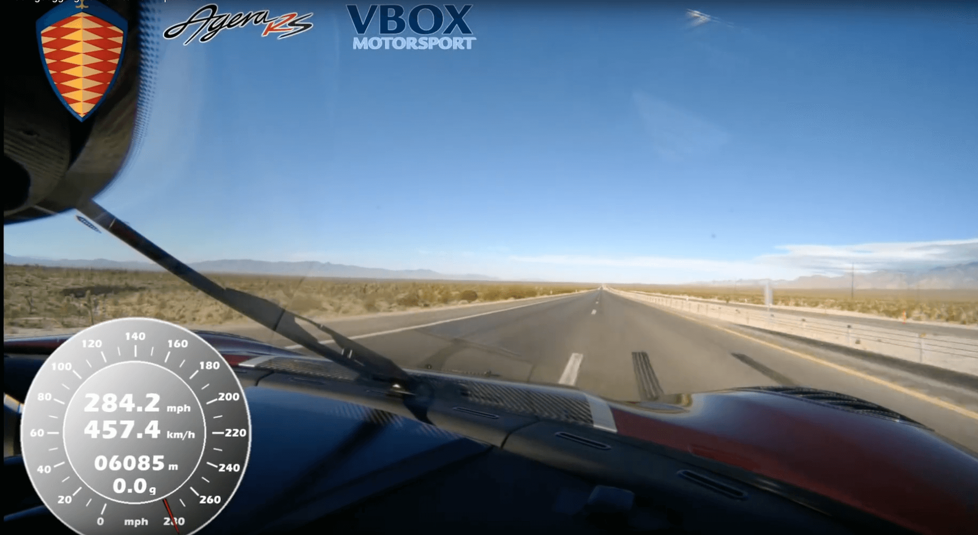 Koenigsegg Agera RS takes fastest road auto record with 278mph