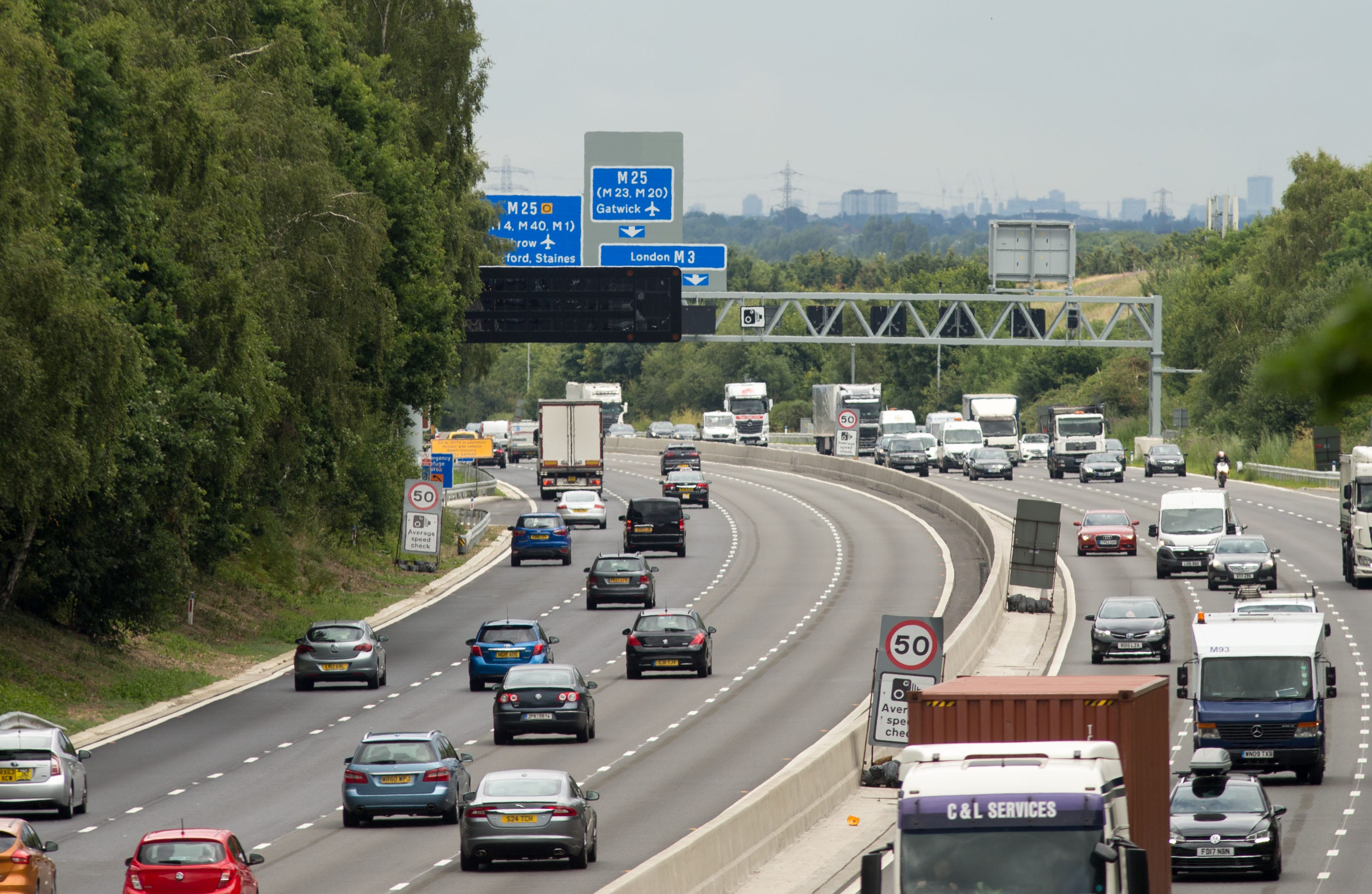 Most Dangerous Motorway Hard Shoulders Revealed Uk