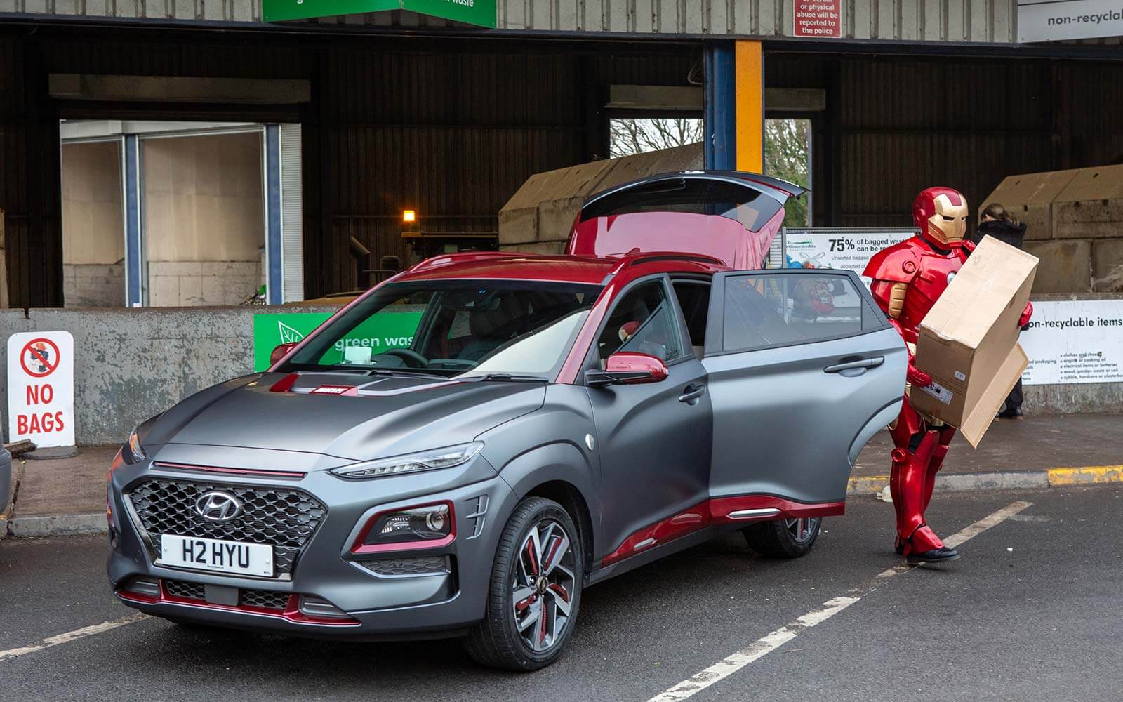 Hyundai kona iron man