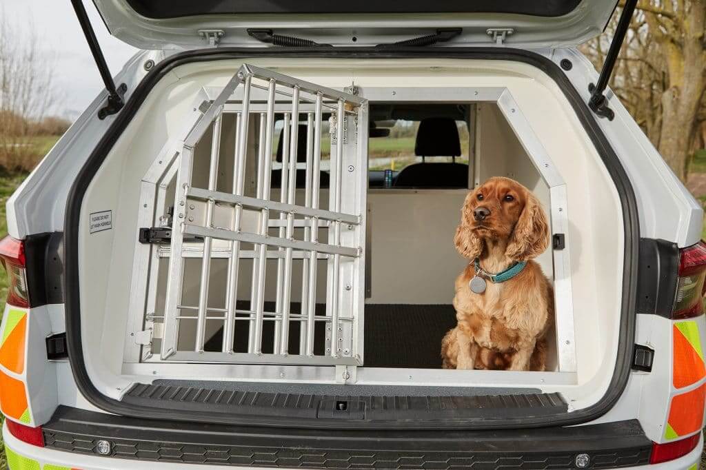 police dog cages