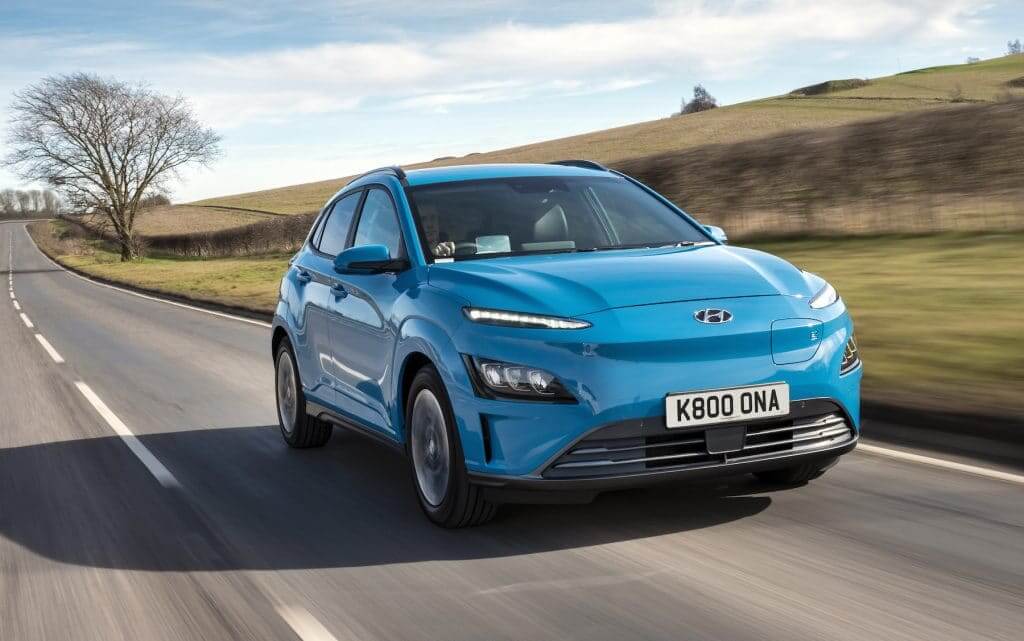 Hyundai’s Kona Electric has the longest range of any EV eligible for revised government grant