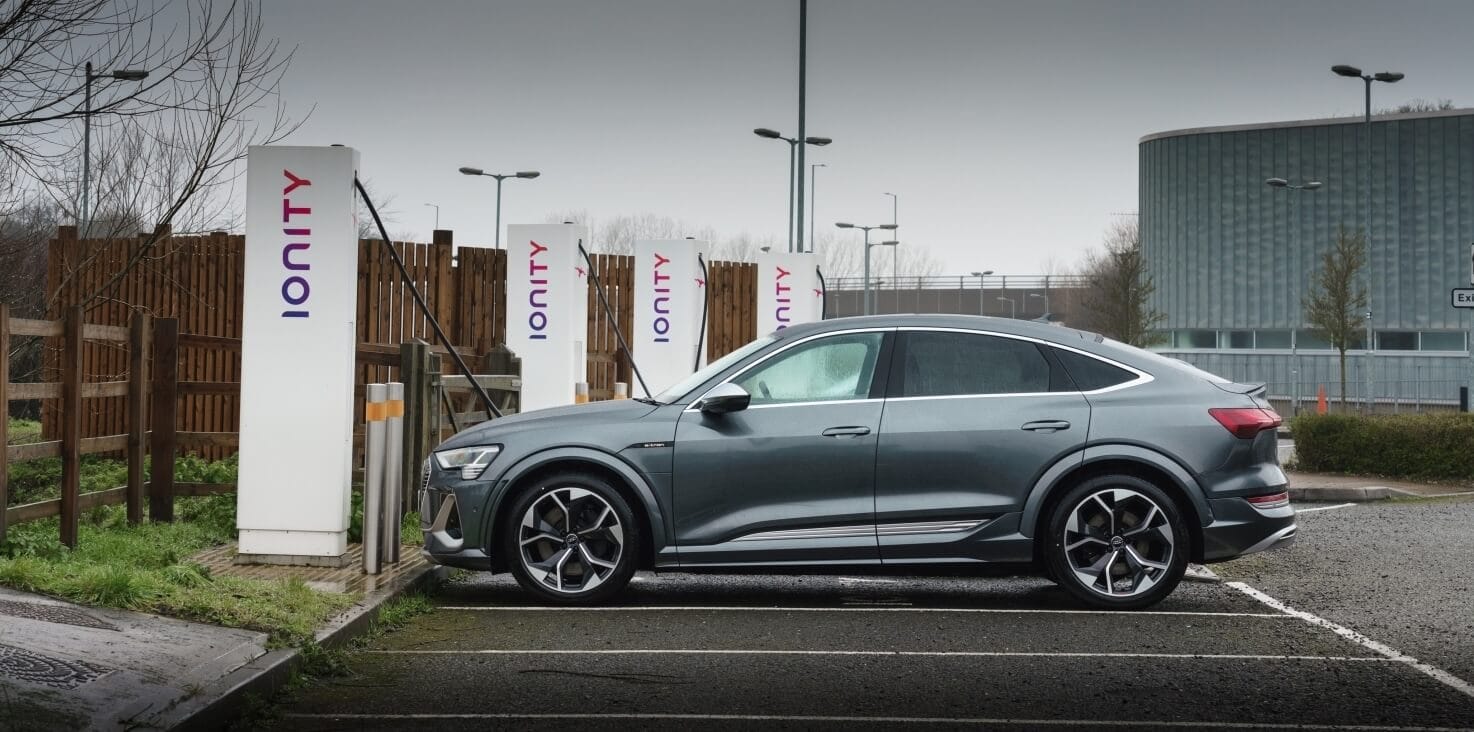 Audi's electric car charging service now covers 75 per cent of EV