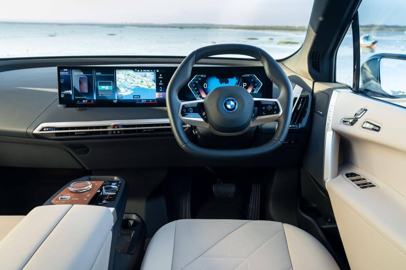 Longest range BMW iX car