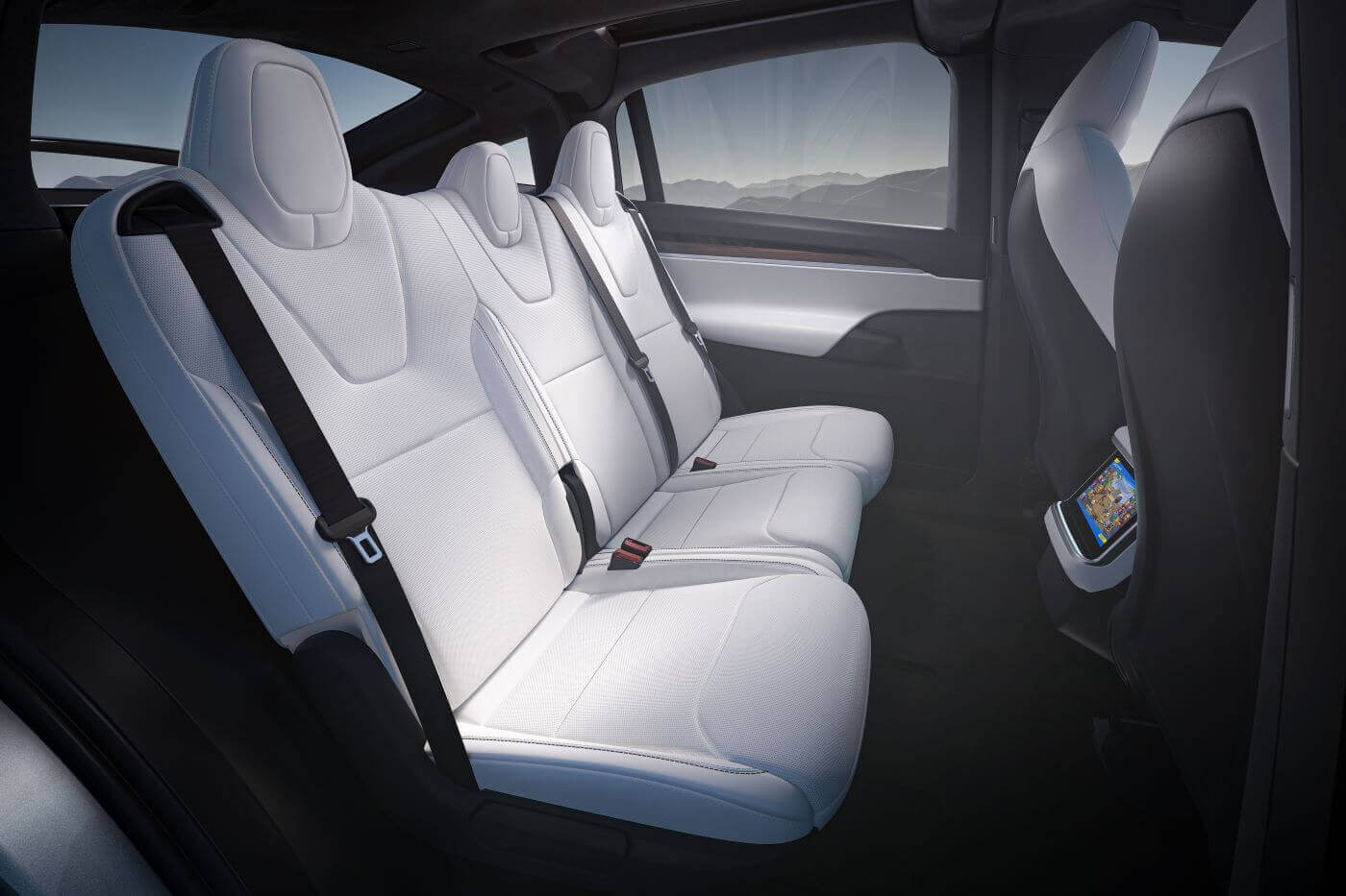 Tesla Model X car seats